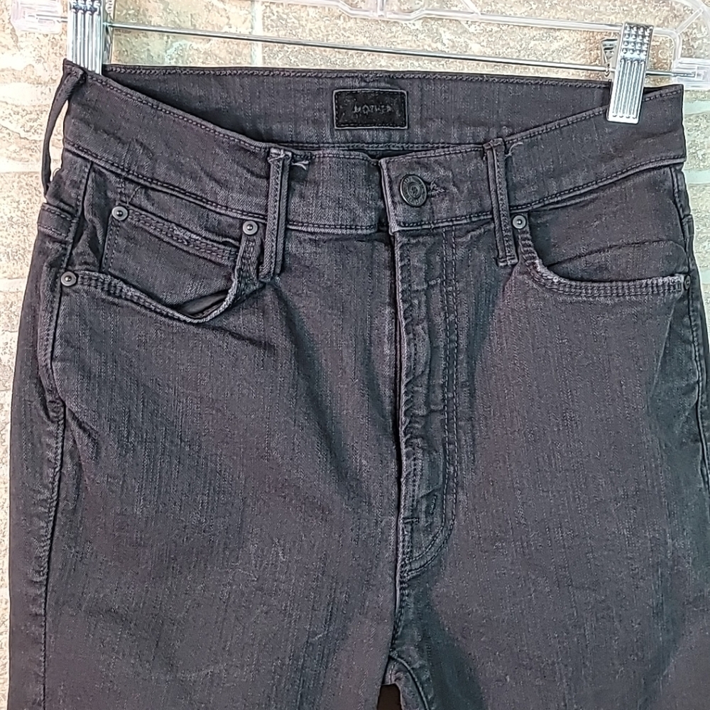 MOTHER Jeans Stunner zip ankle step fray & The Rascal Ankle Snippet - Picture 6 of 15